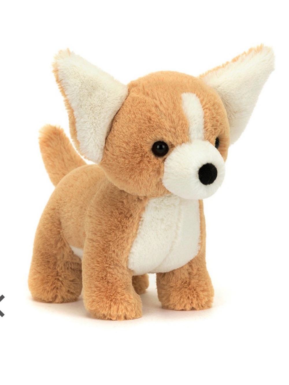 Jellycat Isobel Chihuahua Puppy Dog Plush Stuffed Animal Toy Retired Soft